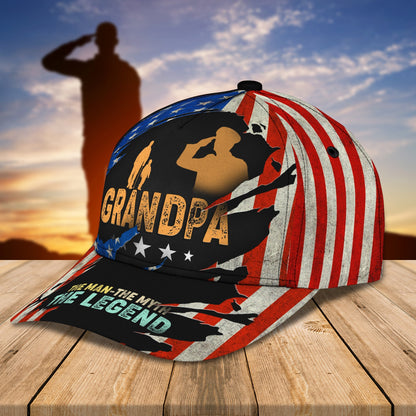3D Classic Cap Grandpa Vtr Classic Cap 372 Lasfour CA2043