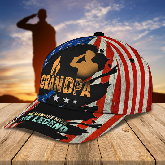 3D Classic Cap Grandpa Vtr Classic Cap 372 Lasfour CA2043