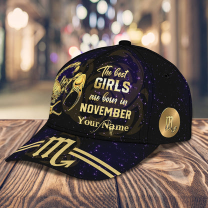 3D Classic Cap The Best Girls Personalized Name Cap 50 Lasfour CA2064