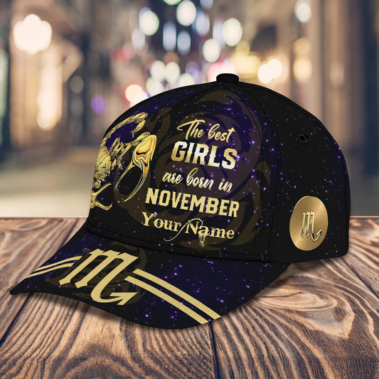 3D Classic Cap The Best Girls Personalized Name Cap 50 Lasfour CA2064