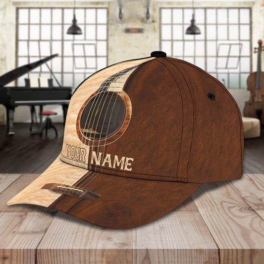 3D Classic Cap Guitar Personalized Name Cap 57 Lasfour CA2389