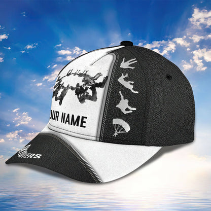 3D Classic Cap Love Skydivers Personalized Name Cap Lasfour CA0816