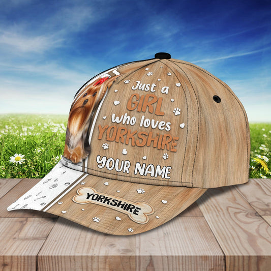 3D Classic Cap Love Yorkshire Personalized Name Cap Lasfour CA1576