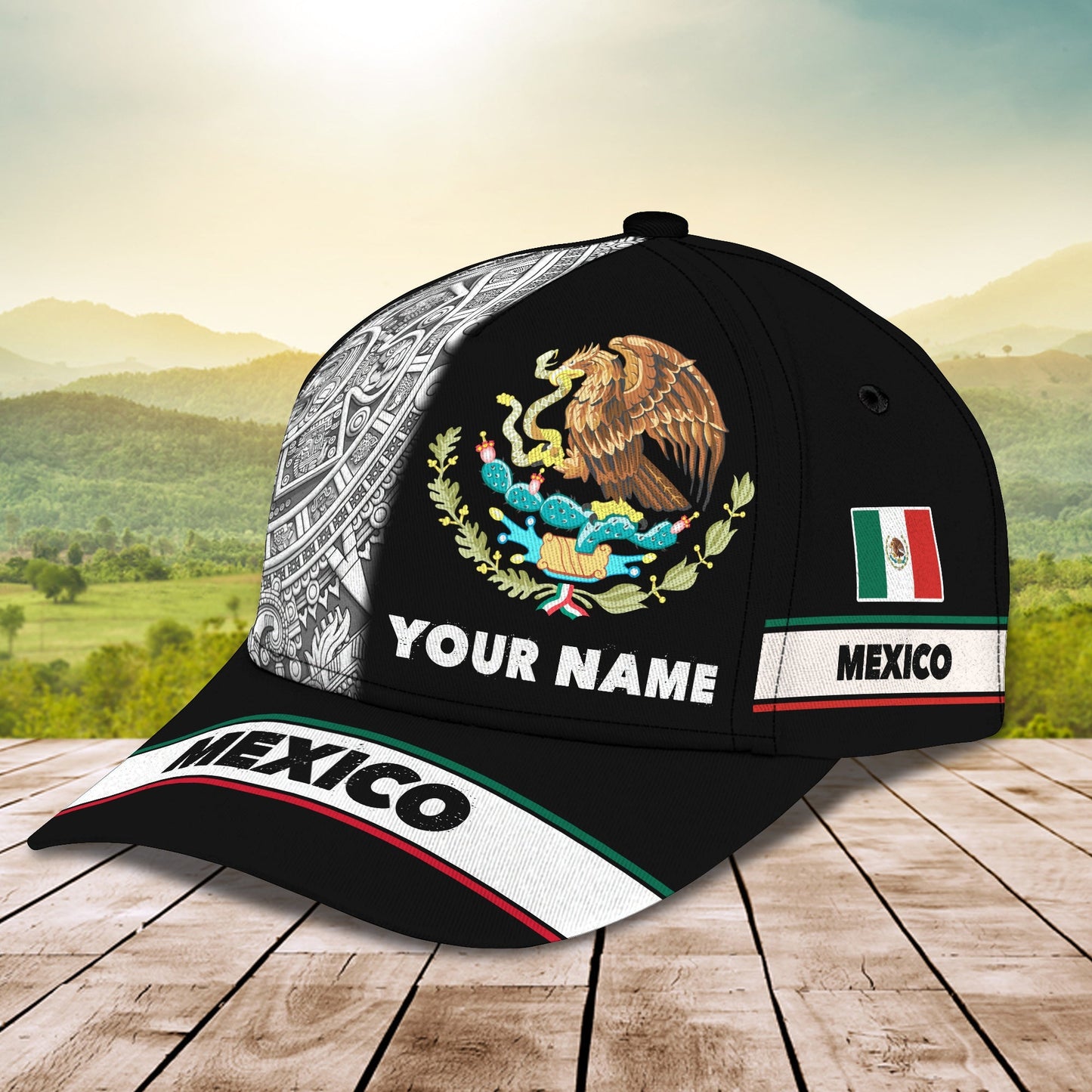 3D Classic Cap Mexico Cap02 Lasfour CA1713