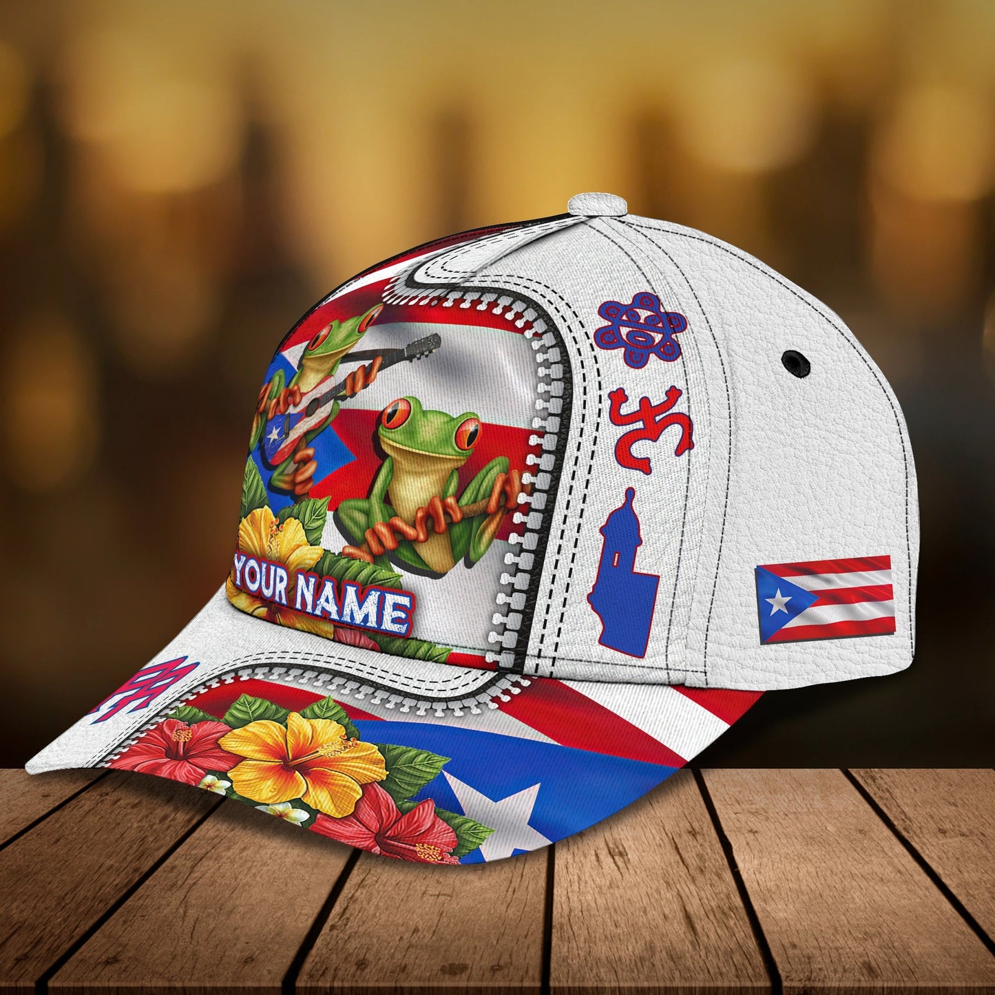 3D Classic Cap Pr 2 Personalized Name Cap Lasfour CA1340