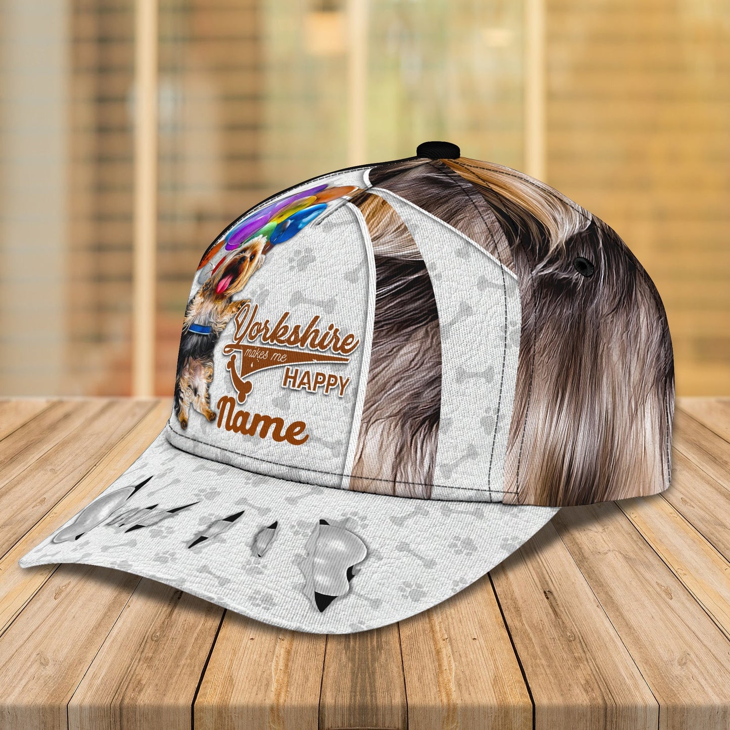3D Classic Cap Flying Yorkshire Personalized Name Cap Lasfour CA1063