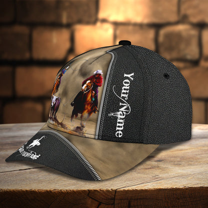 3D Classic Cap Team Roping Personalized Name Cap Lasfour CA2392