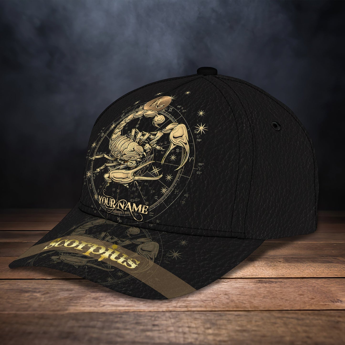3D Classic Cap Scorpius Personalized Name Cap 265 Lasfour CA1546