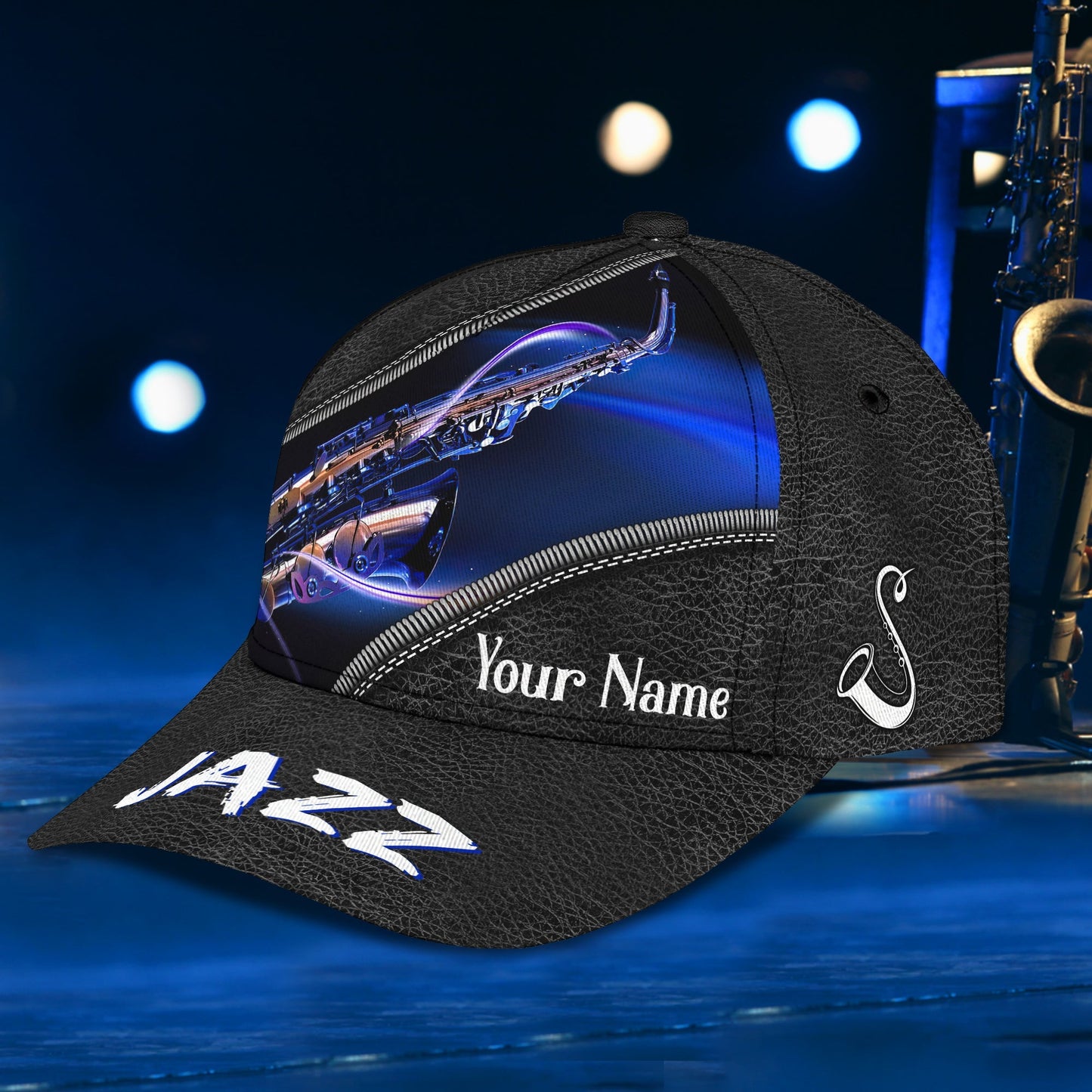 3D Classic Cap Saxophone Classic Cap 01 Lasfour CA2312