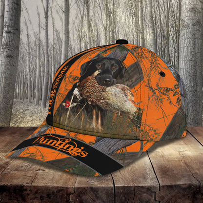 3D Classic Cap Labrador Personalized Name Cap 02Lasfour CA1250