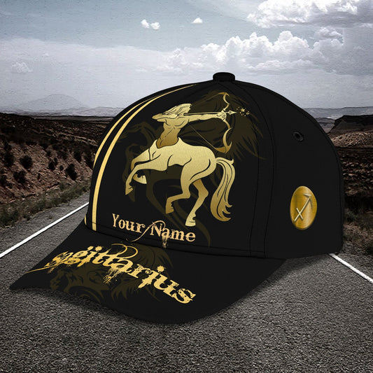 3D Classic Cap Sagittarius Personalized Name Cap 99 Lasfour CA2293