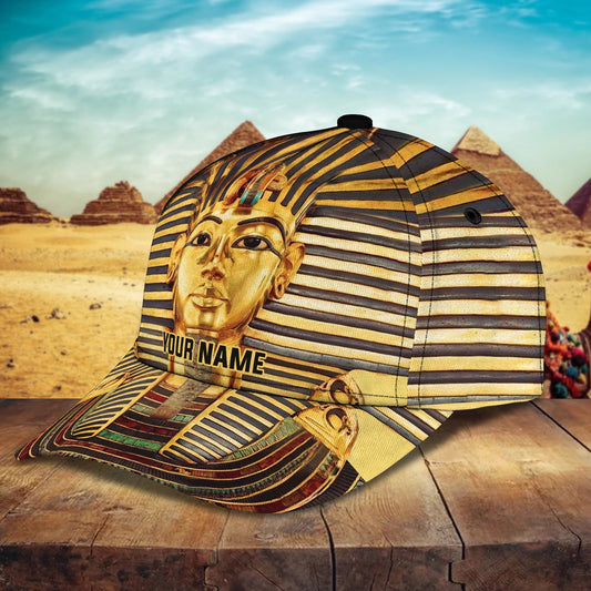 3D Classic Cap Pharaon Personalized Name Cap Lasfour CA1393