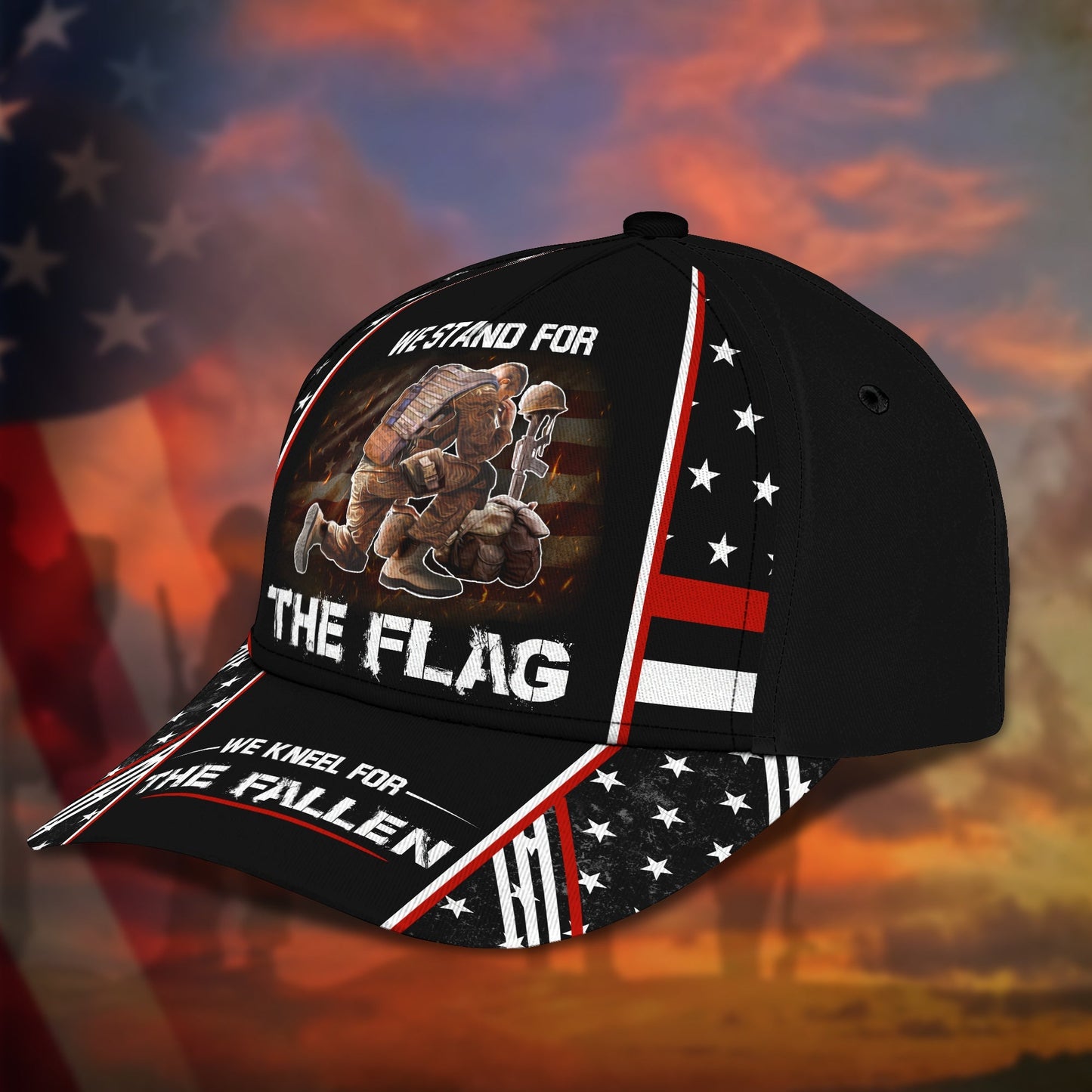 3D Classic Cap Veteran Classic Cap 1423 Lasfour CA2164