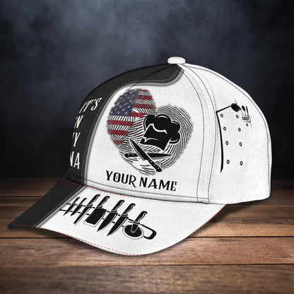 3D Classic Cap Chef In My Dna Customize Cap Lasfour CA0799