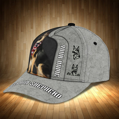 3D Classic Cap German Shepherd Lasfour CA2376