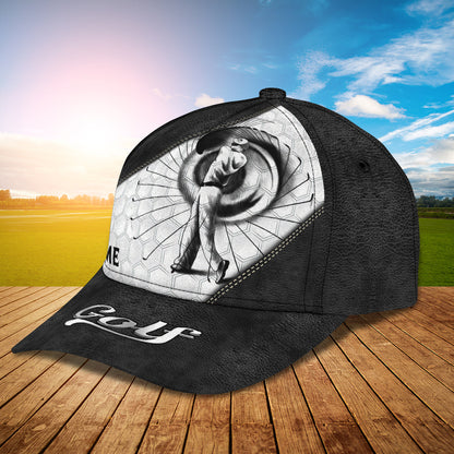 3D Classic Cap Golf Personalized Name Cap Lnpcap3 Lasfour CA1209