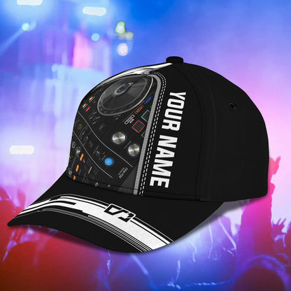 3D Classic Cap Dj Personalized Name Cap 47 Lasfour CA1369