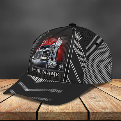 3D Classic Cap Trucker Cap Personalized Name Cap Lasfour CA1738