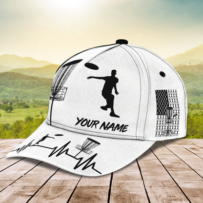 3D Classic Cap Disc Golf Personalized Name Cap Lasfour CA0036