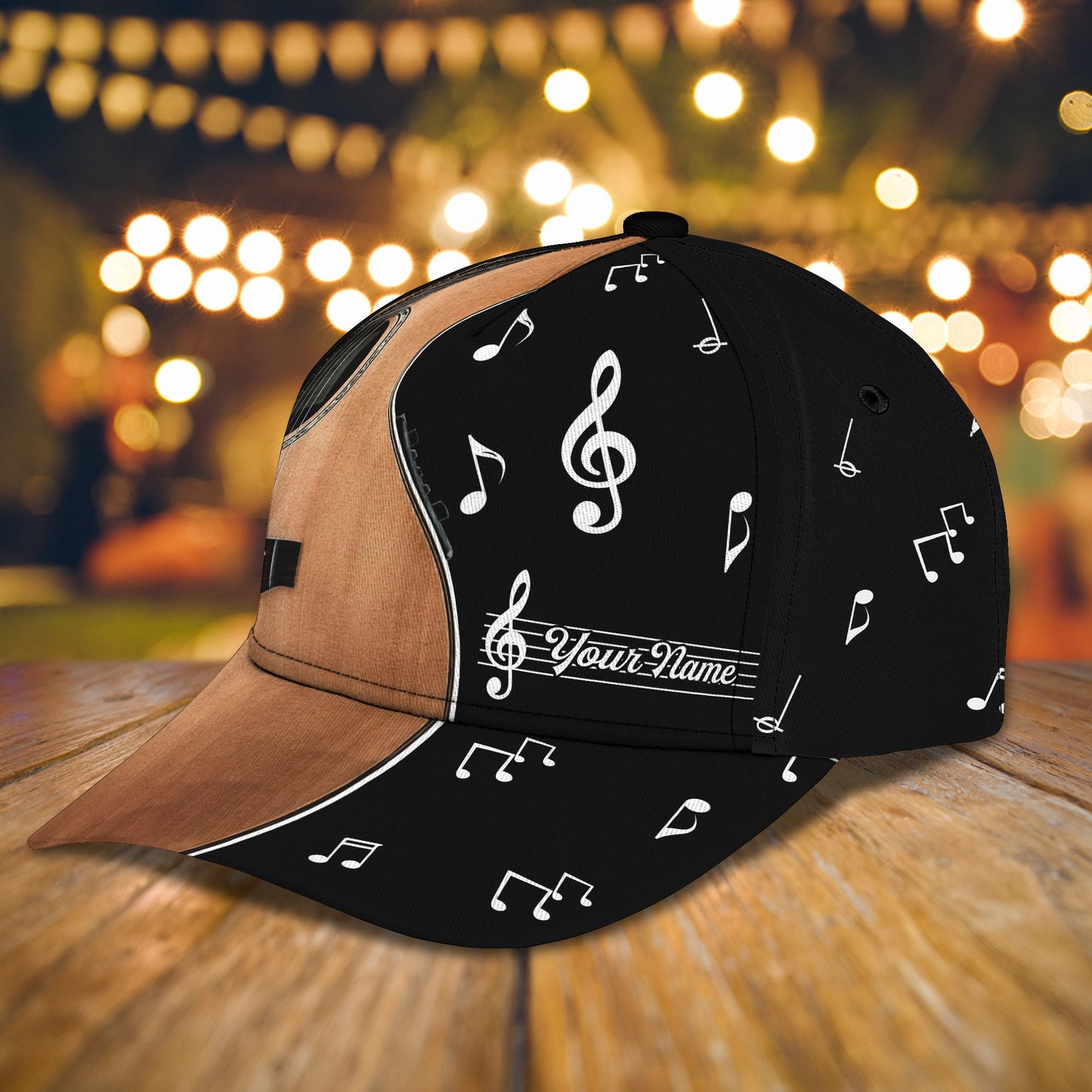 3D Classic Cap My Guitar Personalized Name Cap nama242 Lasfour CA1413