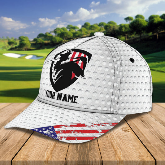 3D Classic Cap Golf Personalized Name Cap 80 Lasfour CA1731