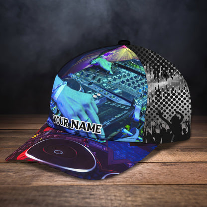 3D Classic Cap Dj 090721 Personalized Name Cap Lasfour CA1121