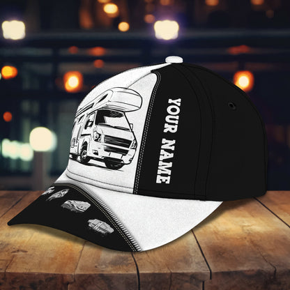 3D Classic Cap Camping Personalized Name Cap Nama1422 Lasfour CA2163