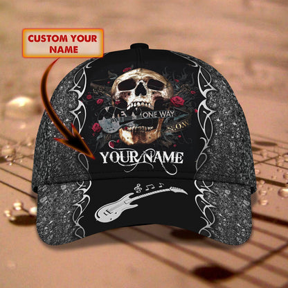 3D Classic Cap Guitar Classic Custom Name Classic Cap 184 Lasfour CA2237