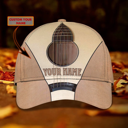 3D Classic Cap Guitar Personalized Name Cap 59 Lasfour CA1284