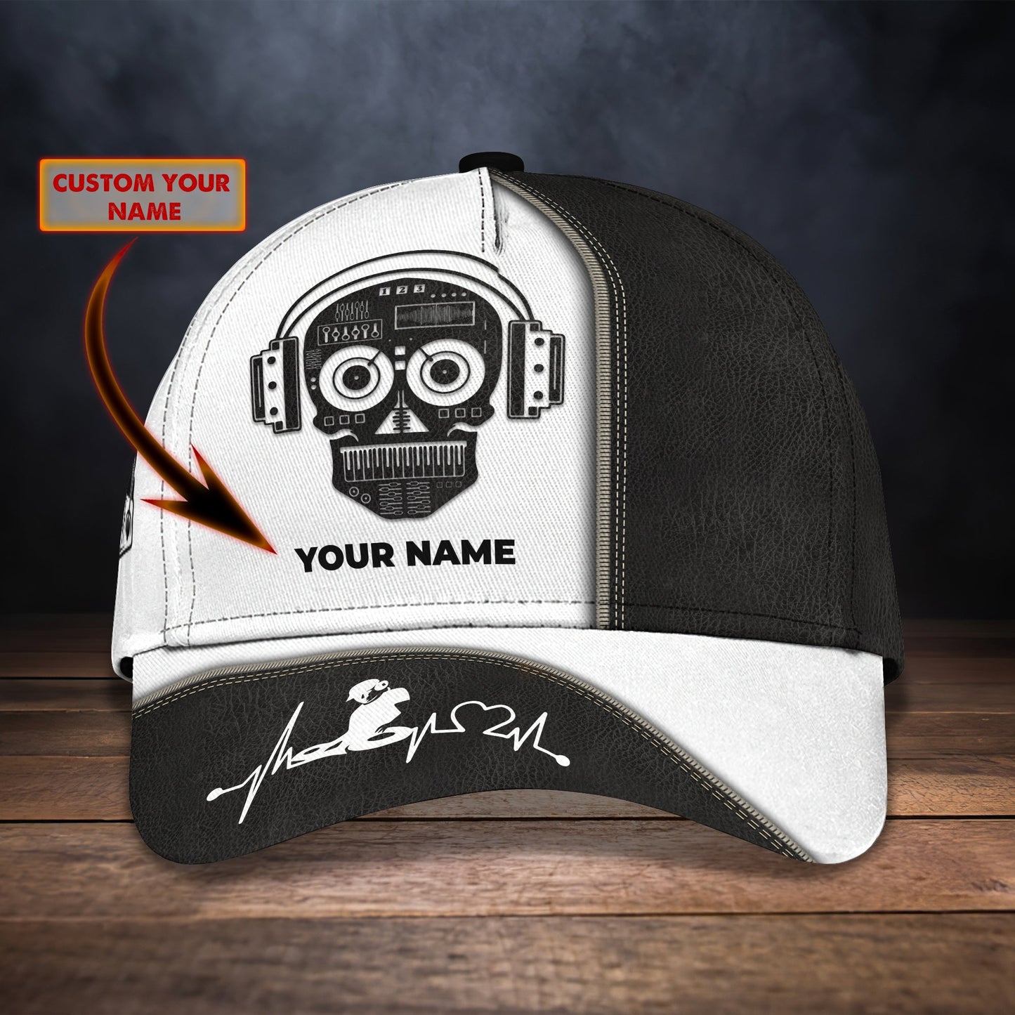 3D Classic Cap Dj 99 Personalized Name Cap Lasfour CA1179