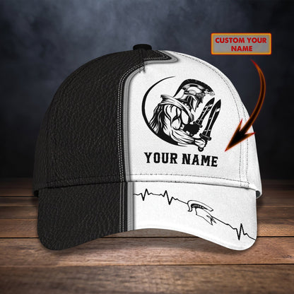 3D Classic Cap Spartan1 Personalized Name Cap Lasfour CA2261