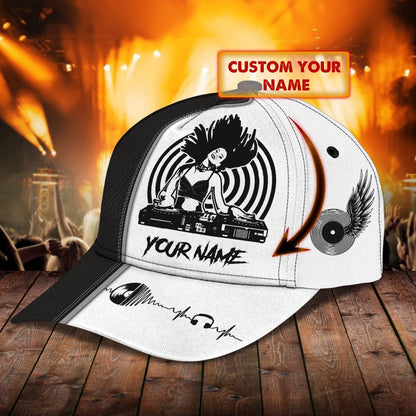 3D Classic Cap Dj3 Personalized Name Cap Lasfour CA1191