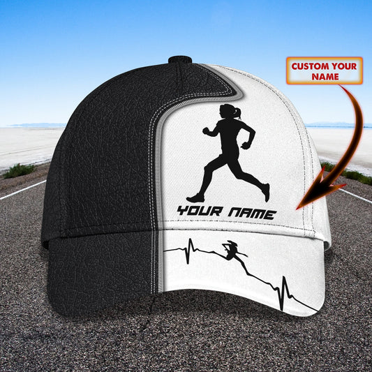 3D Classic Cap Jogging Personalized Name Cap CA2472