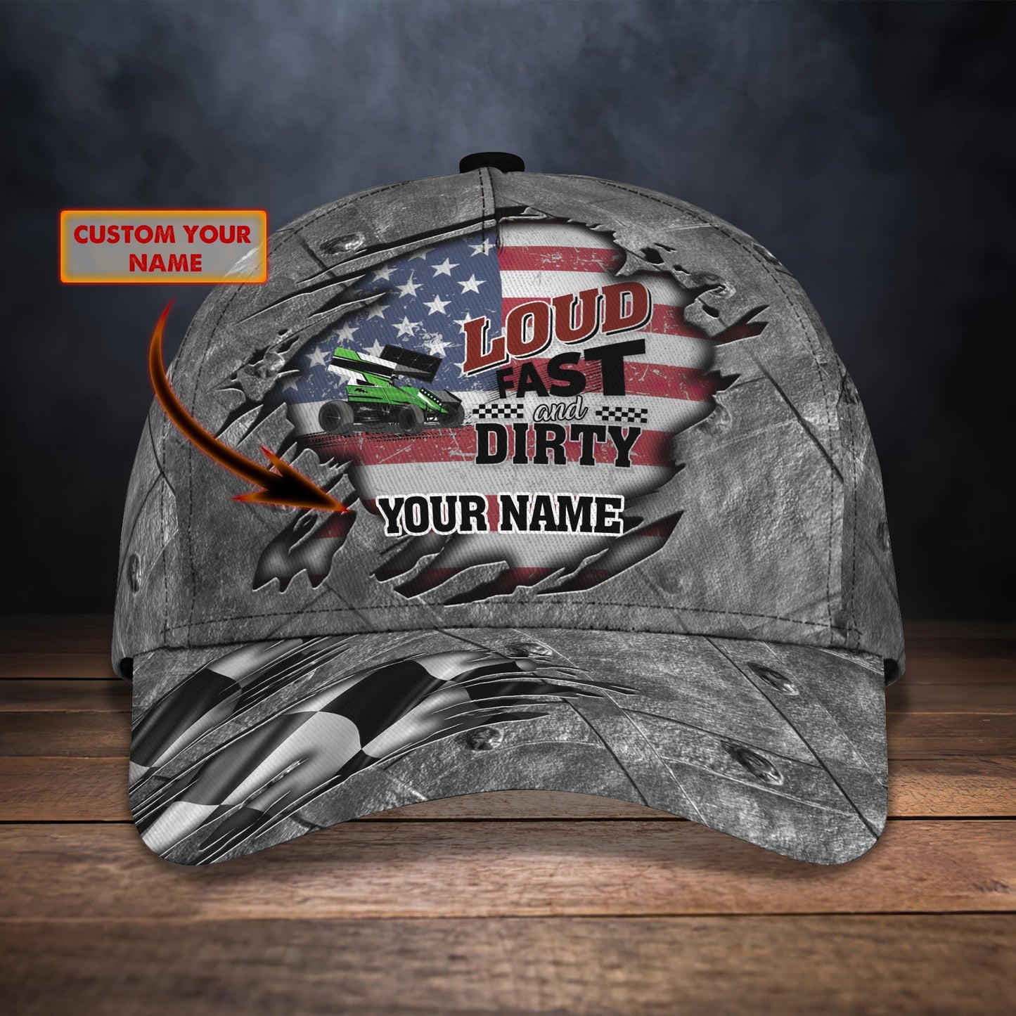 3D Classic Cap Racing 92 Lasfour CA1341