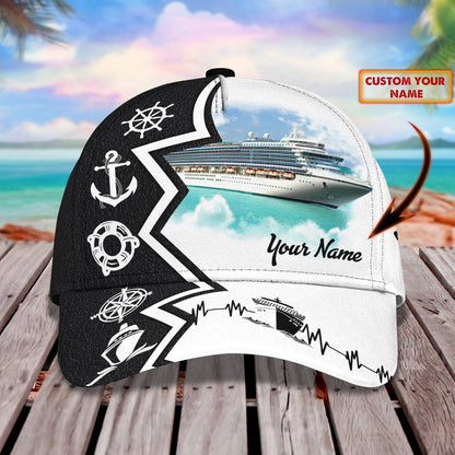 3D Classic Cap Cruise 02 Personalized Name Cap Lasfour CA1928