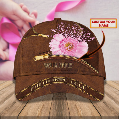 3D Classic Cap Faithhopelove Personalized Name Cap 01 Rin98 Lasfour CA1660