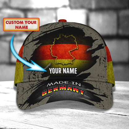 3D Classic Cap Made In Germany Personalized Name Cap 03 Lasfour CA2317