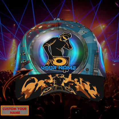 3D Classic Cap Dj Personalized Name Cap 190 Lasfour CA1136