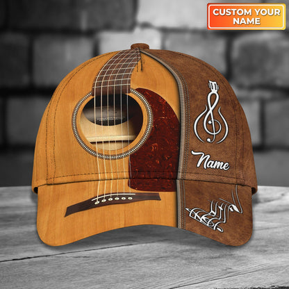 3D Classic Cap Guitar Classic Custom Name Classic Cap Nama1244 Lasfour CA2141