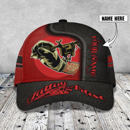 3D Classic Cap Tattoos Artist Personalized Name Cap 106 Lasfour CA2069