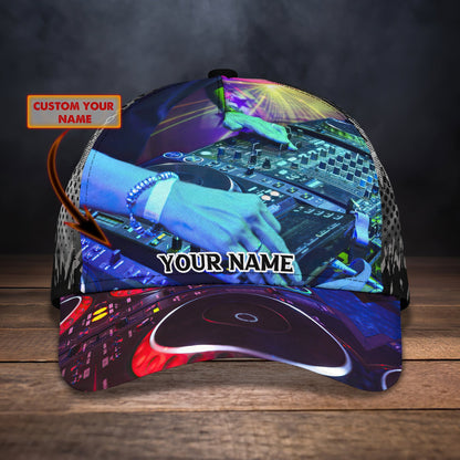 3D Classic Cap Dj 090721 Personalized Name Cap Lasfour CA1121