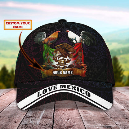3D Classic Cap Mexico1 Personalized Name Cap Lasfour CA1675
