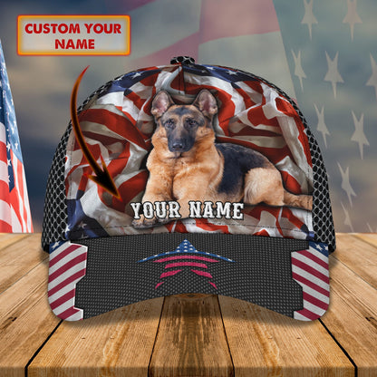 3D Classic Cap Classic Cap German Shepherd 123 Lasfour CA1535