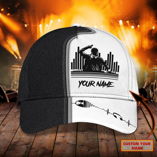 3D Classic Cap Dj Personalized Name Cap 01Lasfour CA2464