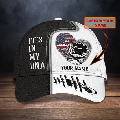 3D Classic Cap Chef In My Dna Customize Cap Lasfour CA0799