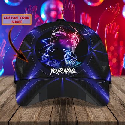 3D Classic Cap Dj 05 Personalized Name Cap Lasfour CA2443