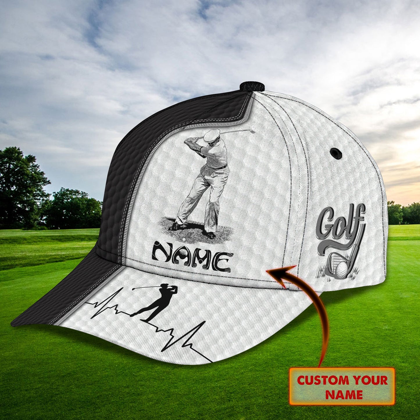 3D Classic Cap Golf177 Lasfour CA2230