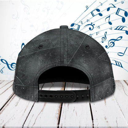 3D Classic Cap Piano Washed Personalized Name Cap 43 Lasfour CA1124