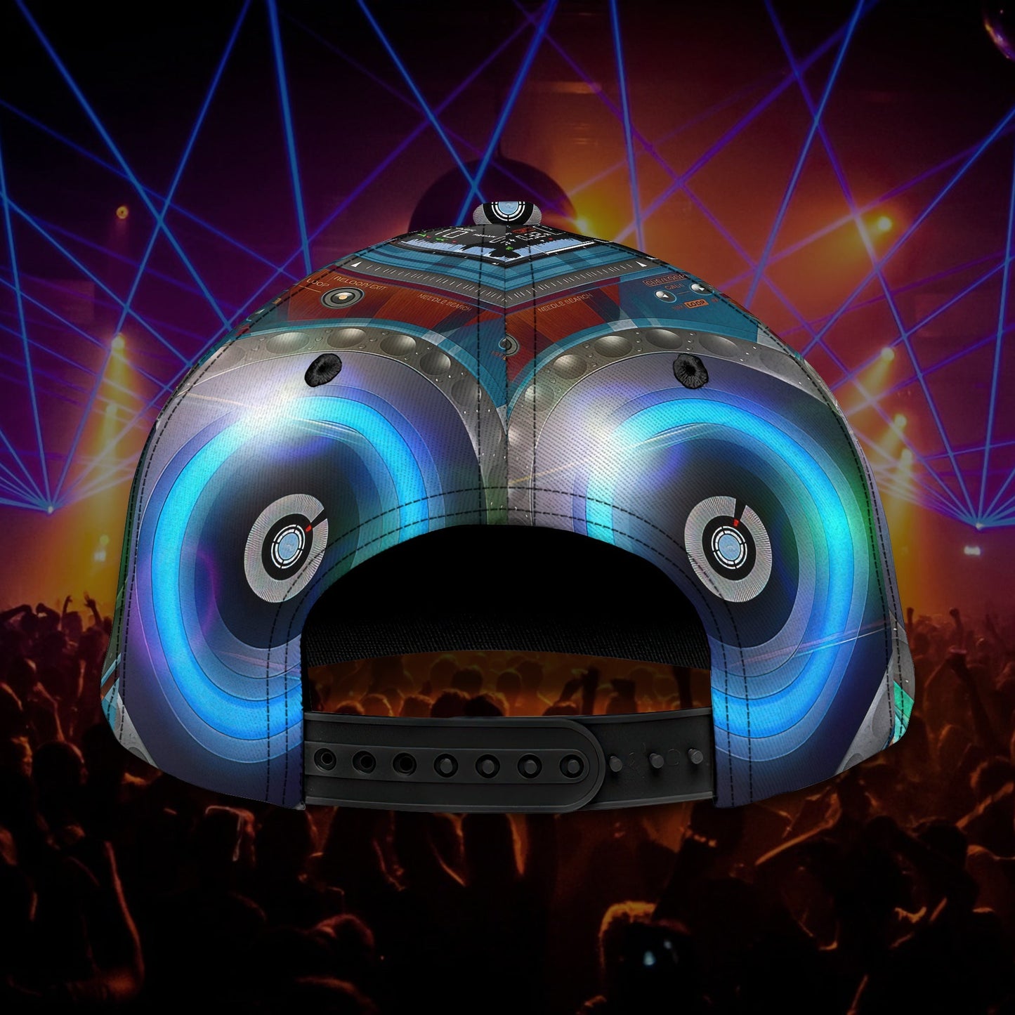 3D Classic Cap Dj Personalized Name Cap 190 Lasfour CA1136