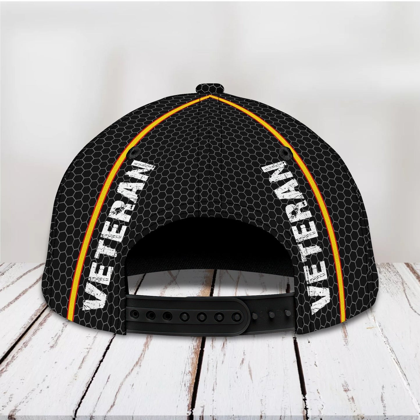3D Classic Cap Veteran 0201 Personalized Name Cap Lasfour CA2117
